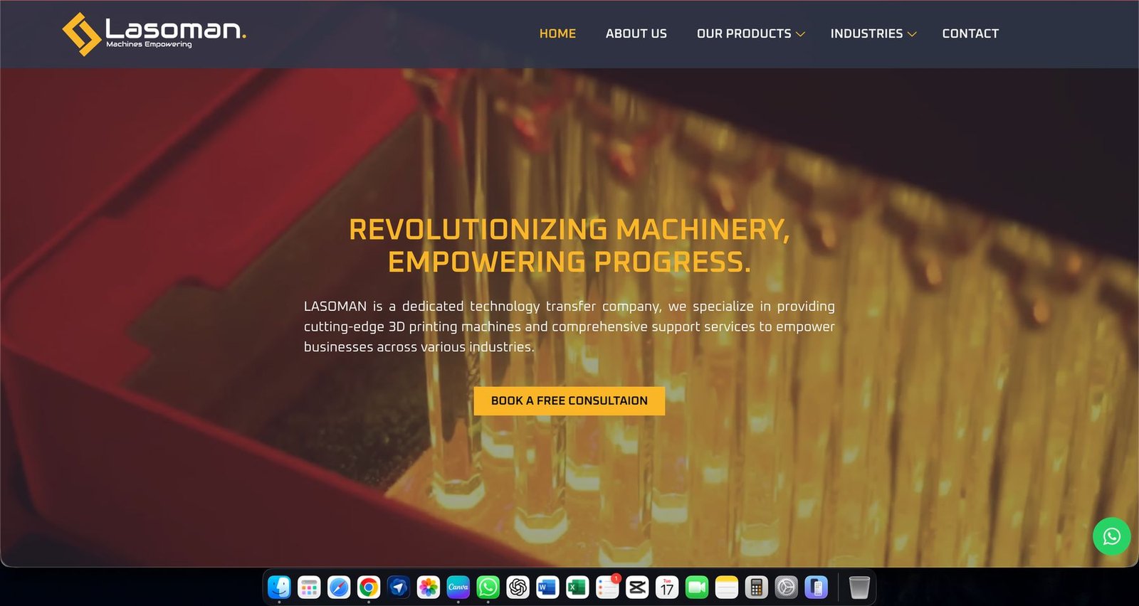 Revolutionising machinery, online